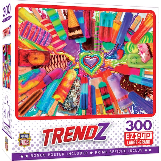 Assorted MasterPieces® EZ Grip™ Trendz™ Jigsaw Puzzle